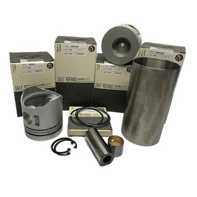 6D34 4D34 Zestaw tulei silnika HD820 SK200-6 Zestaw tłoka cylindra silnika Kobelco